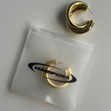 TWIST HOOPS GOLD