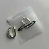 LIQUIFY HOOPS SILVER